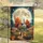 Haunted House Witches Full Moon Jack-o-Lantern Halloween Decor Garden Flag - 5