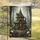 Mossy Fairy Cottage Amber Light Windows Peonies Forest - Home Decor Gift Garden Flag - 5