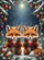 Baby Red Foxes Christmas Scarves Teacups Winter Snow Pine Branches - Holiday Decor Garden Flag - 6