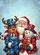 Christmas Santa Reindeer Snowman Patriotic Scarves - Holiday Family Gift Garden Flag - 6