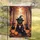 Black Cats Witch Hats Jack-o-Lanterns Halloween Decor Gift for Cat Lover Garden Flag - 5