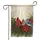 Cardinal Poinsettia Pinecones Winter Birds - Christmas Holiday Home Decor Gift Garden Flag - 3
