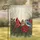 Cardinal Poinsettia Pinecones Winter Birds - Christmas Holiday Home Decor Gift Garden Flag - 1