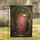 Ornate Pink Door, Ancient Trees, Glowing Lantern, Foliage Garden - Fantasy Home Decor Gift Garden Flag - 1