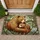 Mother Brown Bear Cub Embrace Nature Scene - Mother's Day Home Decor Wildlife Gift Doormat - 1