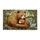 Mother Brown Bear Cub Embrace Nature Scene - Mother's Day Home Decor Wildlife Gift Doormat - 3