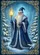 Winter Wizard Sapphire Coat Golden Flame Christmas Home Decor Gift Garden Flag - 6