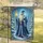 Winter Wizard Sapphire Coat Golden Flame Christmas Home Decor Gift Garden Flag - 5