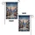 Gothic Church Steeple Snowy European Street - Christmas Home Decor Gift Garden Flag - 4