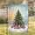 Christmas Tree Gift Boxes Snowfall - Holiday Home Decor Garden Flag - 1