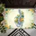 Iridescent Crystalline Spine Pelvis Flowers Greenery - Wellness Home Decor Gift Doormat - 6