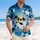 Island Palm Trees Sailboats Plumeria - Tropical Lifestyle Decor Hawaiian Shirt - 4