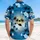 Island Palm Trees Sailboats Plumeria - Tropical Lifestyle Decor Hawaiian Shirt - 5