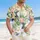 Iridescent Hummingbird Pink Flowers Tropical Dawn Dusk - Wildlife Lover Gift Hawaiian Shirt - 4