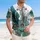 Acoustic Guitar Wing Scrollwork Plumeria Hibiscus - Music Lover Home Decor Gift Hawaiian Shirt - 4