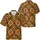 Concentric Circles Setting Sun Interlocking Squares - Island Lifestyle Gift Hawaiian Shirt - 3
