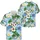 White Hibiscus Palm Trees Ocean Waves Sunset - Beach Lover Gift Hawaiian Shirt - 3
