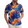 Palm Fronds Sun Moon Birds Wavy Bands Ocean Water Tropical - Vacation Getaway Island Life Hawaiian Shirt - 1