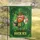 Leprechaun Middle Finger Fuck ICE Shamrocks - Rebellious Home Statement Decor for Activists Garden Flag - 5