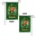 Leprechaun Middle Finger Fuck ICE Shamrocks - Rebellious Home Statement Decor for Activists Garden Flag - 4