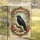 Black Crow No Soliciting Floral Roses Lilies - Vintage Home Decor Gift Garden Flag - 5