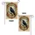 Black Crow No Soliciting Floral Roses Lilies - Vintage Home Decor Gift Garden Flag - 4
