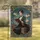 Woman Reading Antique Book - Bookworm Political Satire Home Decor Gift Garden Flag - 1