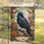 Black Crow Orange Rose Wildflower - No Soliciting Home Entry Decor Garden Flag - 5
