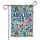 Abolish ICE Love Thy Neighbor Lettering Floral Leaf - Activism Home Decor Gift Garden Flag - 3