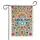 Abolish ICE Rainbow Flowers - Human Rights Advocacy Gift Garden Flag - 3