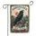 Black Crow Radicalized By Basic Decency Banner - Wildflower Home Decor Gift Garden Flag - 3