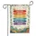 Freedom Unity Choice Democracy Justice Truth Peace Dove Golden Sun - Inspirational Home Decor Garden Flag - 3