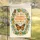 Orange Monarch Butterflies Text Green Leaves Wildflowers - Wildlife Lover Gift Garden Flag - 5