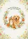 Orange Tabby Cat Golden Retriever Floral Wreath - Pet Lover Home Decor Gift Garden Flag - 6
