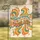 Retro Groovy Courage Lettering - Inspirational Home Decor Gift Garden Flag - 1