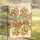 Retro Groovy Courage Lettering - Inspirational Home Decor Gift Garden Flag - 5