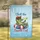 Jovial Cartoon Alligator Margarita - Independence Day Summer Relaxation Garden Flag - 1