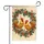 Golden Hens Roosters Floral Vines Botanical - Farmhouse Home Decor Gift for Chicken Lover Garden Flag - 3
