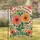 Floral Love Thy Neighbor Abolish ICE - Advocacy Home Decor for Activists Garden Flag - 1