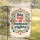 Big Fan of Human Rights Text Floral Wreath - Social Justice Home Decor Gift for Activists Garden Flag - 5