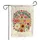 Love Thy Neighbor Abolish ICE Floral Text - Social Justice Activist Home Decor Garden Flag - 3