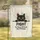 Black Cat Fight For Those Without Your Privilege - Activist Home Decor Garden Flag - 1