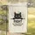 Black Cat Fight For Those Without Your Privilege - Activist Home Decor Garden Flag - 5