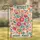 Resist Dissent Persist Folk Art Blossoms Foliage - Empowerment Home Decor Gift for Activists Garden Flag - 1