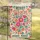 Resist Dissent Persist Folk Art Blossoms Foliage - Empowerment Home Decor Gift for Activists Garden Flag - 5