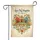 Three Houses Vines Flowers Red Hearts 'Love Thy Neighbor' - Home Decor Gift Garden Flag - 3