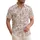 Sandy Ocean Currents Topographic Texture - Beach Lover Gift Hawaiian Shirt - 1