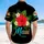 Maui HAWAII Red Hibiscus White Plumeria Green Leaves - Tropical Island Home Decor Gift Hawaiian Shirt - 5
