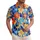 Tropical Multi-Petal Flowers Rounded Organic Shapes Swirls - Everyday Use Gift Hawaiian Shirt - 1