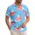 Flying Pink Pigs Pilot Goggles Red Scarf Clouds Bright Sky Blue - Tropical Hawaiian Lifestyle Gift Hawaiian Shirt - 1